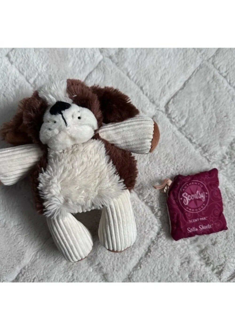 Scentsy | Buddy Baby Patch the Dog Plush with Scent Pak - Picture 1 of 6